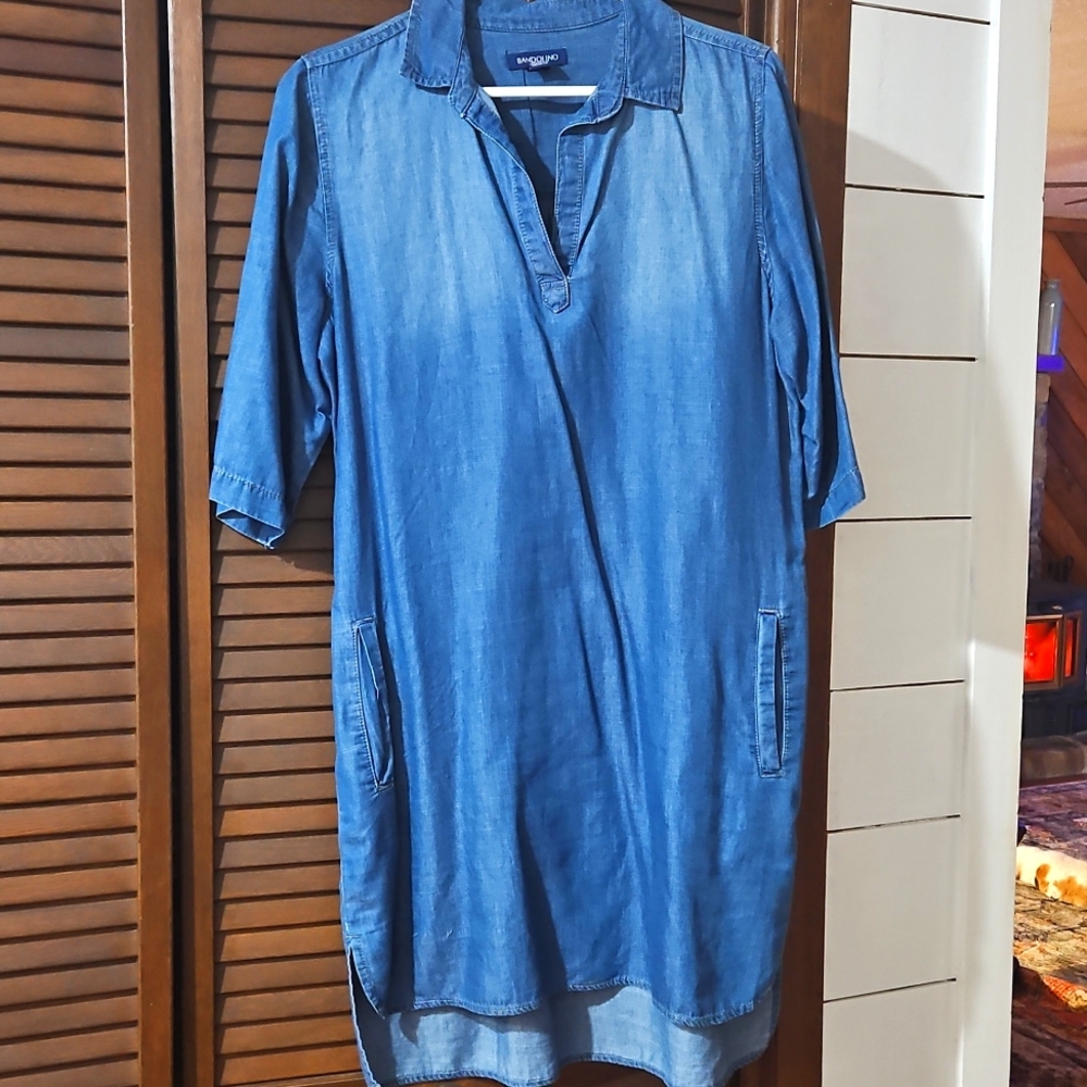 Demin shirt dress